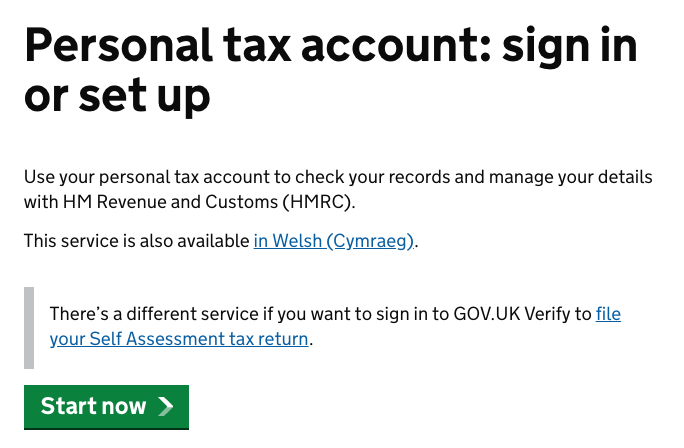 Jak otworzyć Personal tax account Jak otworzyć Personal tax account