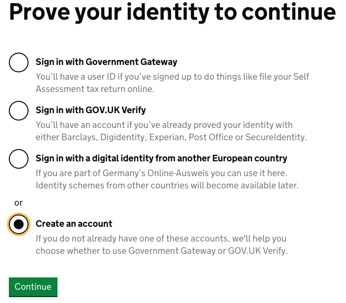 Prove you identity Prove you identity