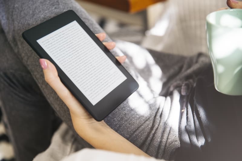 nauka angielskiego z kindle