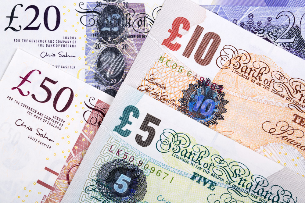 banknoty brytyjskie