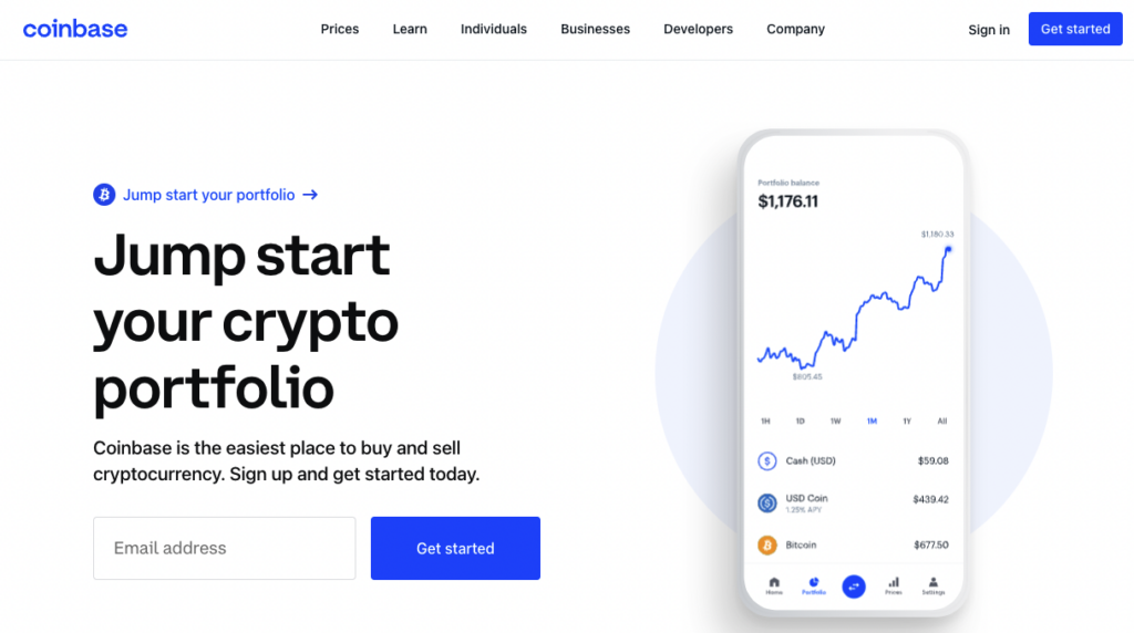 jak kupować Bitcoin w Coinbase