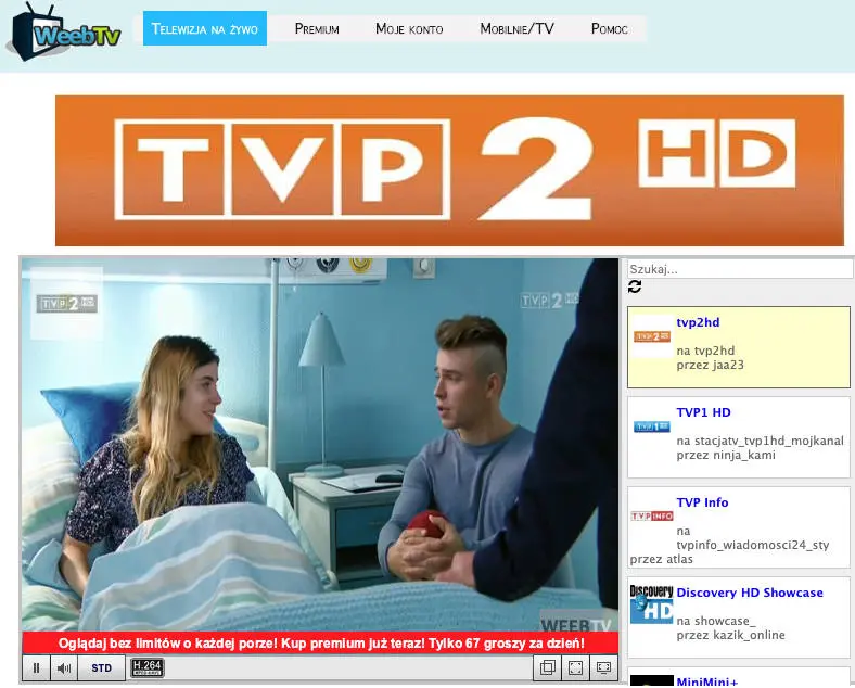 Weeb TV, bezpłatna polska telewizja