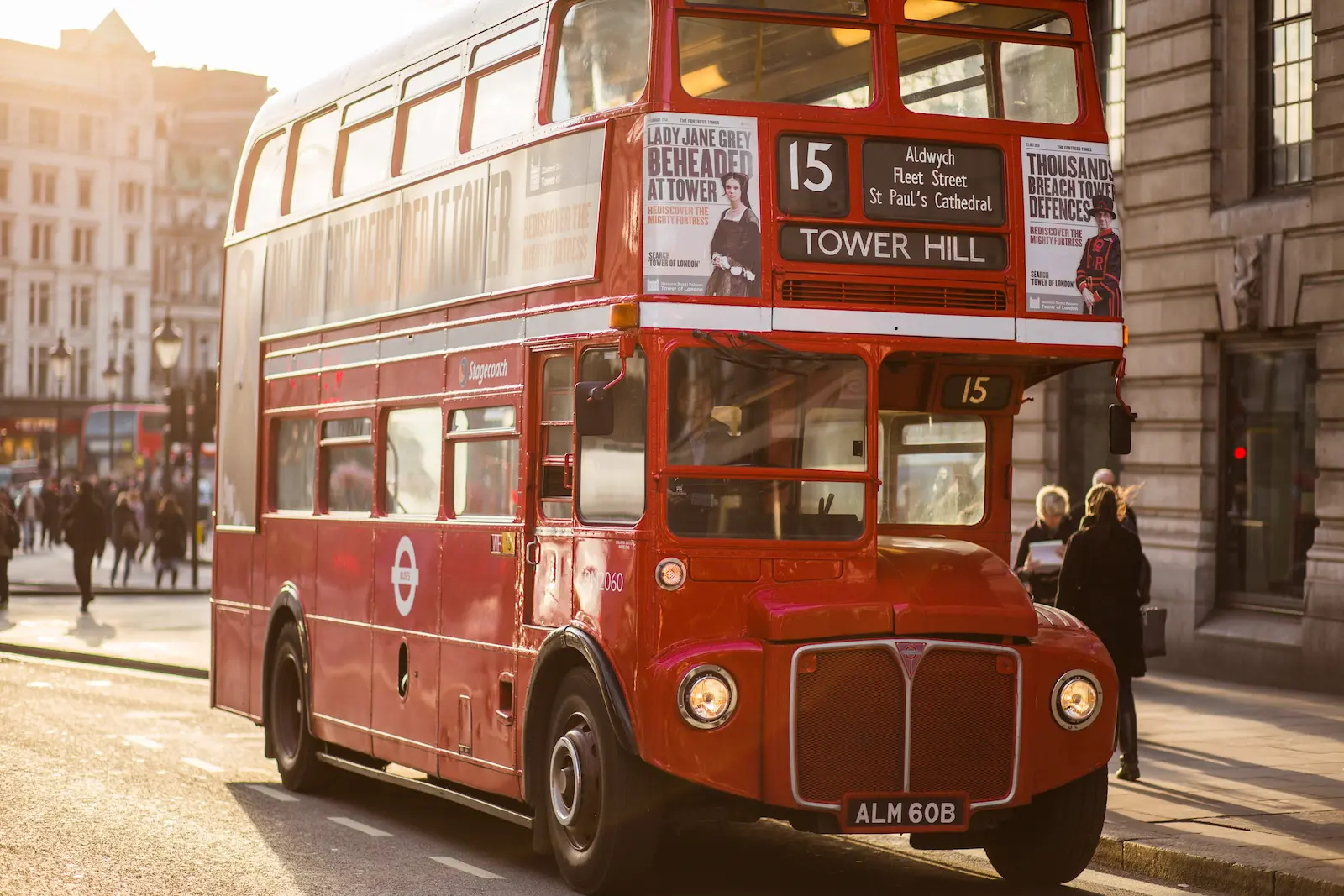 Kierowca autobusu w UK